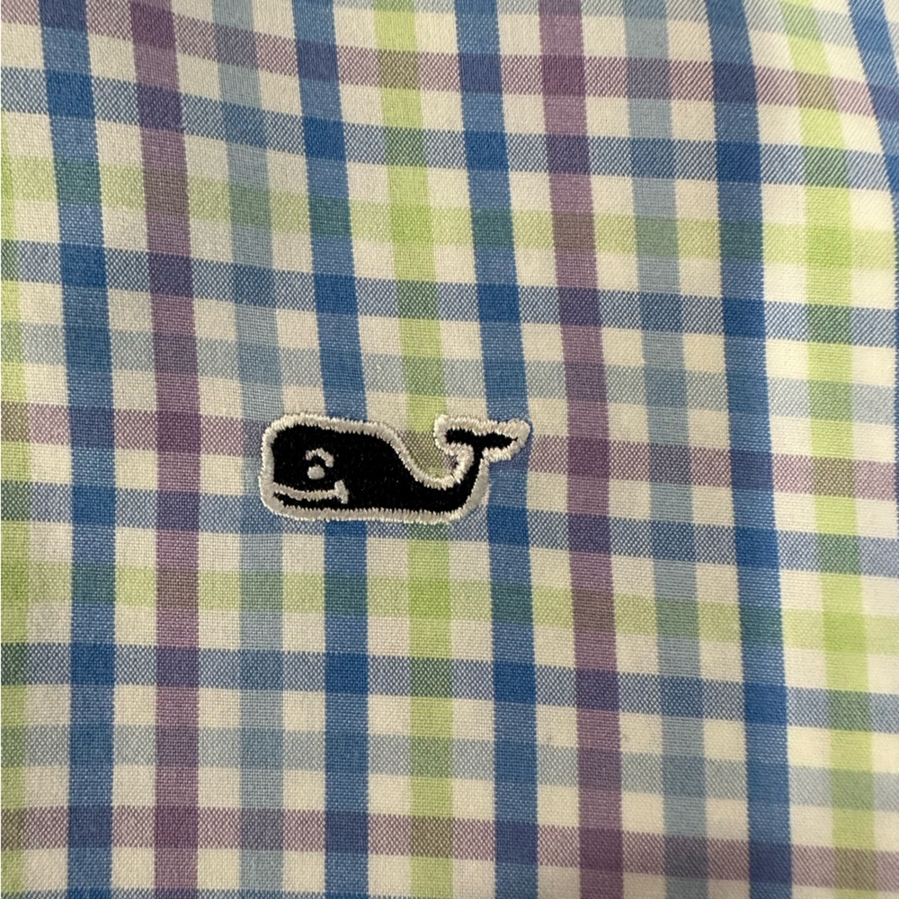 Vineyard Vines Men's Plaid Button Down Shirt Medium